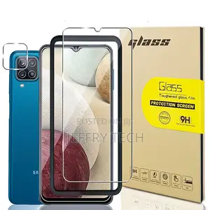 Samsung Galaxy A12 Screen Protector, Screen Printing Full Sc