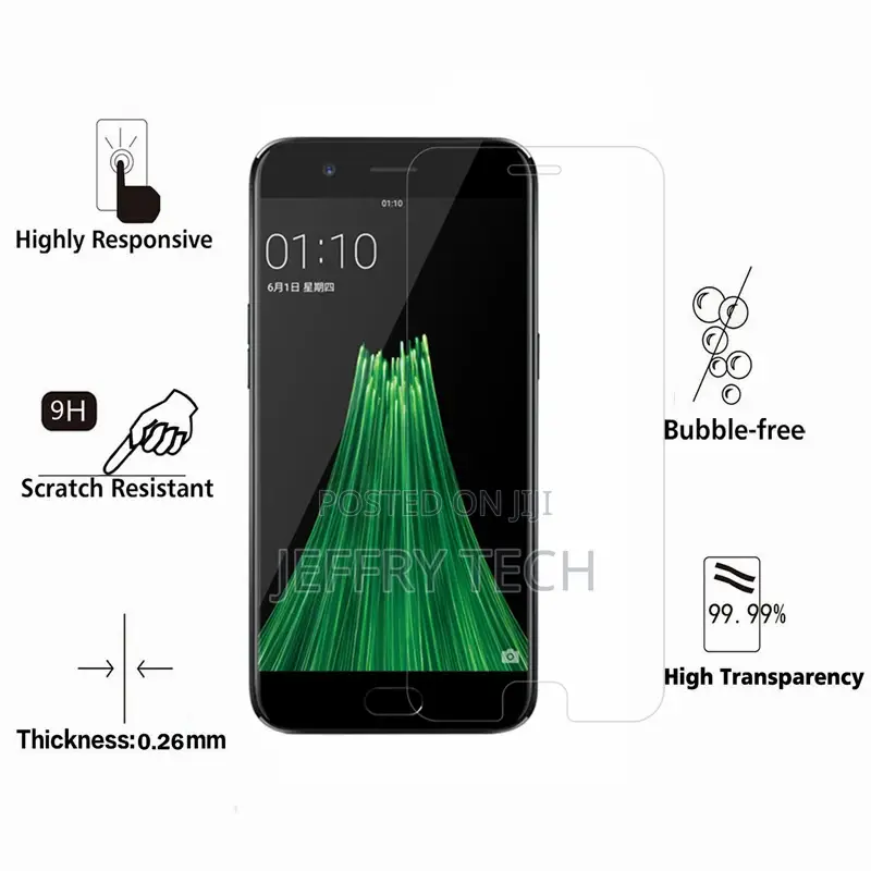 Glass for Oppo F7 A57 A79 Screen Protector on Oppo F3 R7S R7