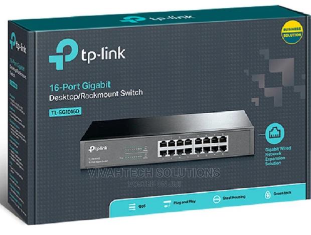 Tp-Link 16-Port Gigabit Desktop Rackmount Switch TL-SG1016D - main view