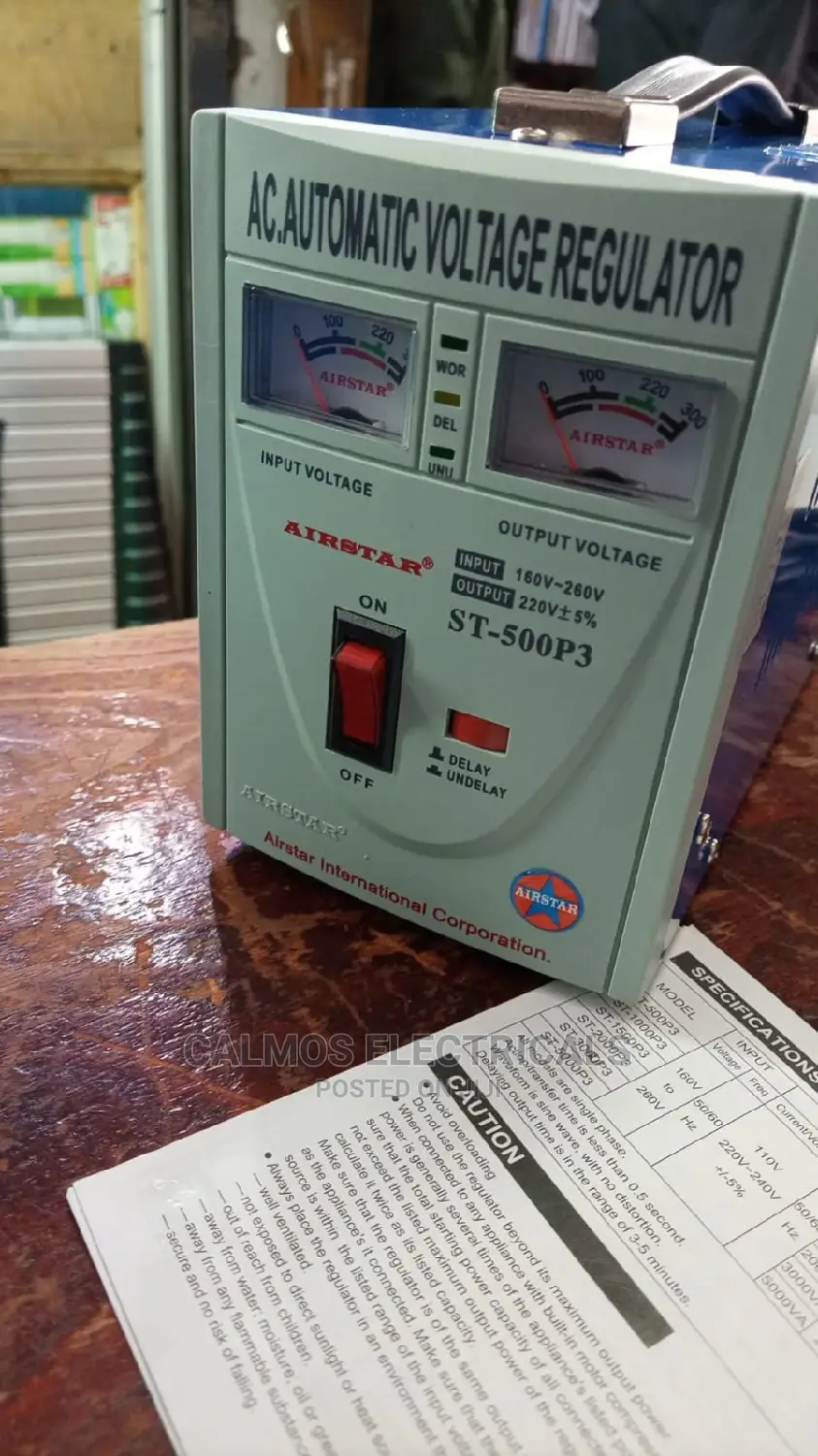 Automatic Voltage Regulator (AVR)