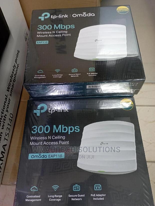 Tp-Link OMADA EAP 110 Wireless N Ceiling Mount Access Point - thumbnail 3