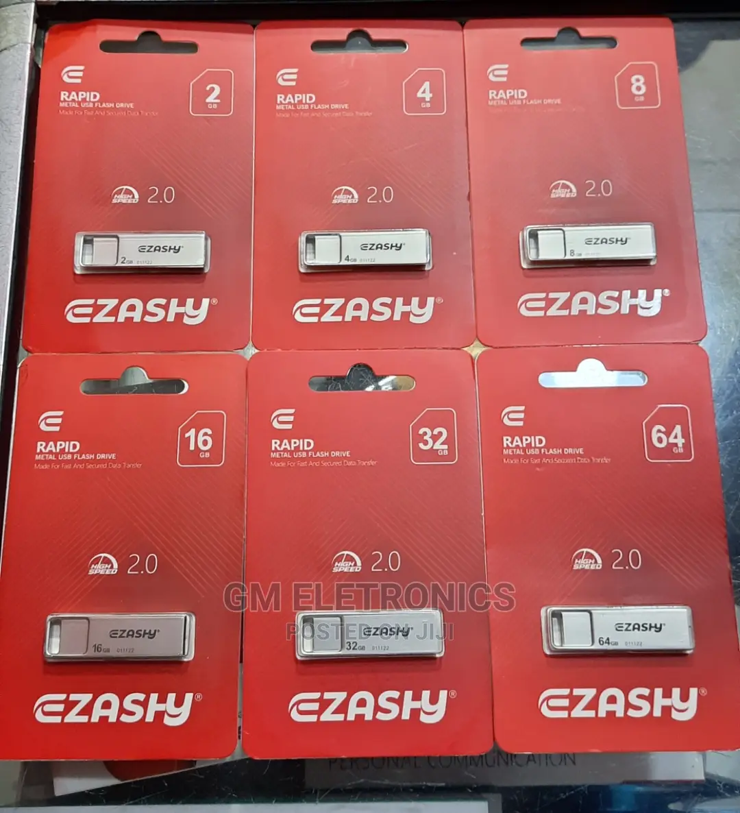Ezashy Metalic Flash Drive:2gb,4gb,8gb,16gb,32gb 64gb