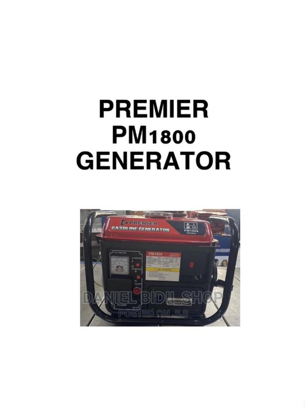 New Premier Gasoline Backup Generator - main view