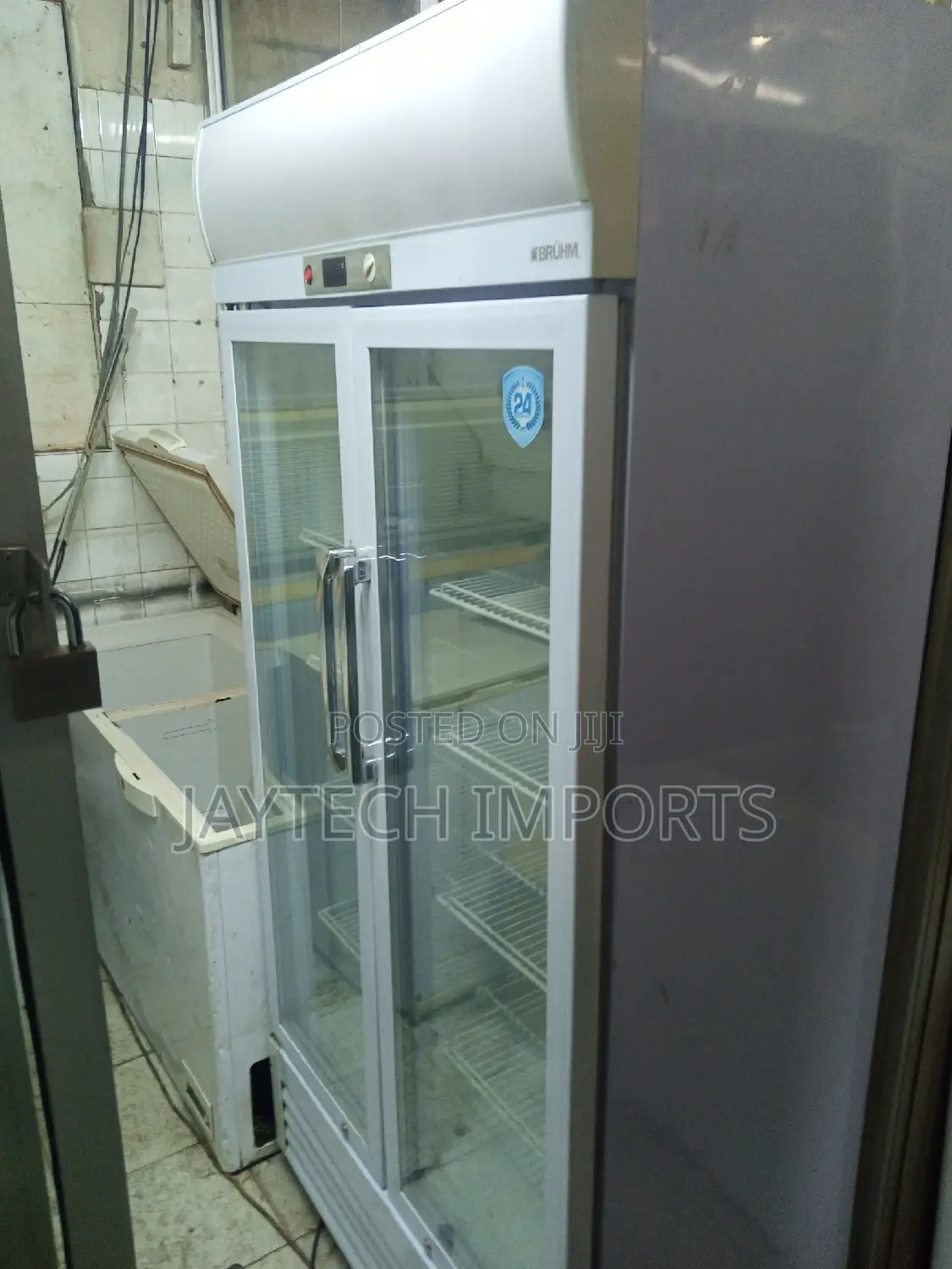 Double Door Display Fridge