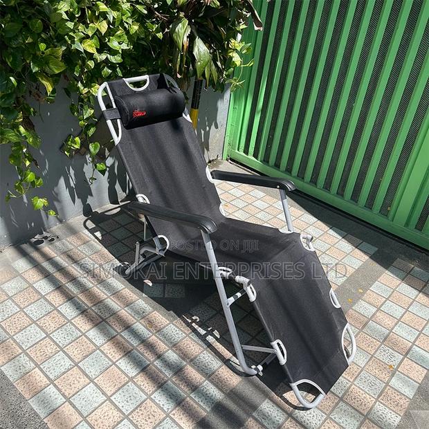 Camping Folding Bed With Pillow - main view