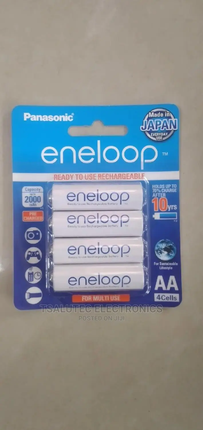Panasonic Eneloop Rechargeable Batteries
