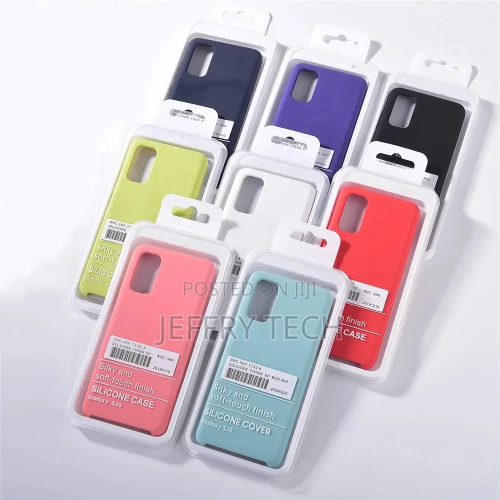 Silicone Phone Case Cover for Samsung Galaxy S21 S20 A51 Not