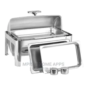 Rectangular Roll Top Chaffing Dish