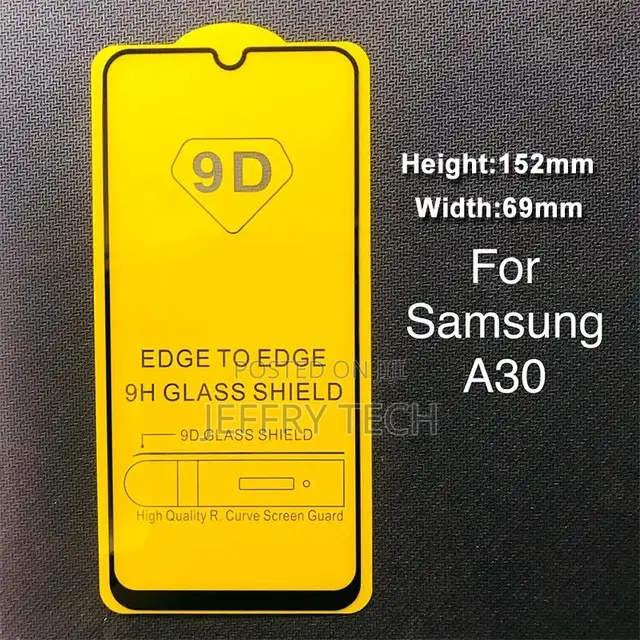 Tempered Glass on for Samsung Galaxy A50 A20 A10 M10 M20 M3
