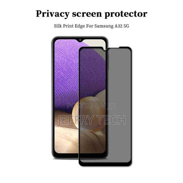 Privacy Tempered Glass Screen Protector for Samsung A12/A32 - main view