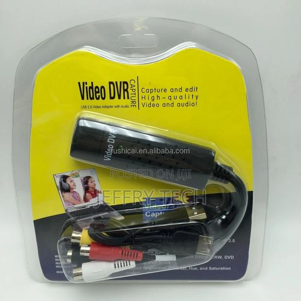 Usb 2.0 External Video DVR 4 Channel Audio Easy Cap Adapter - thumbnail 2