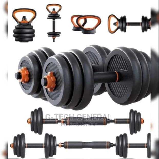 40kgs Kettle Bell With Barbel - main view