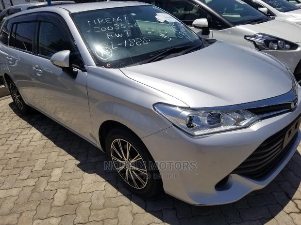 Toyota Corolla Fielder 2016 Silver - thumbnail 4