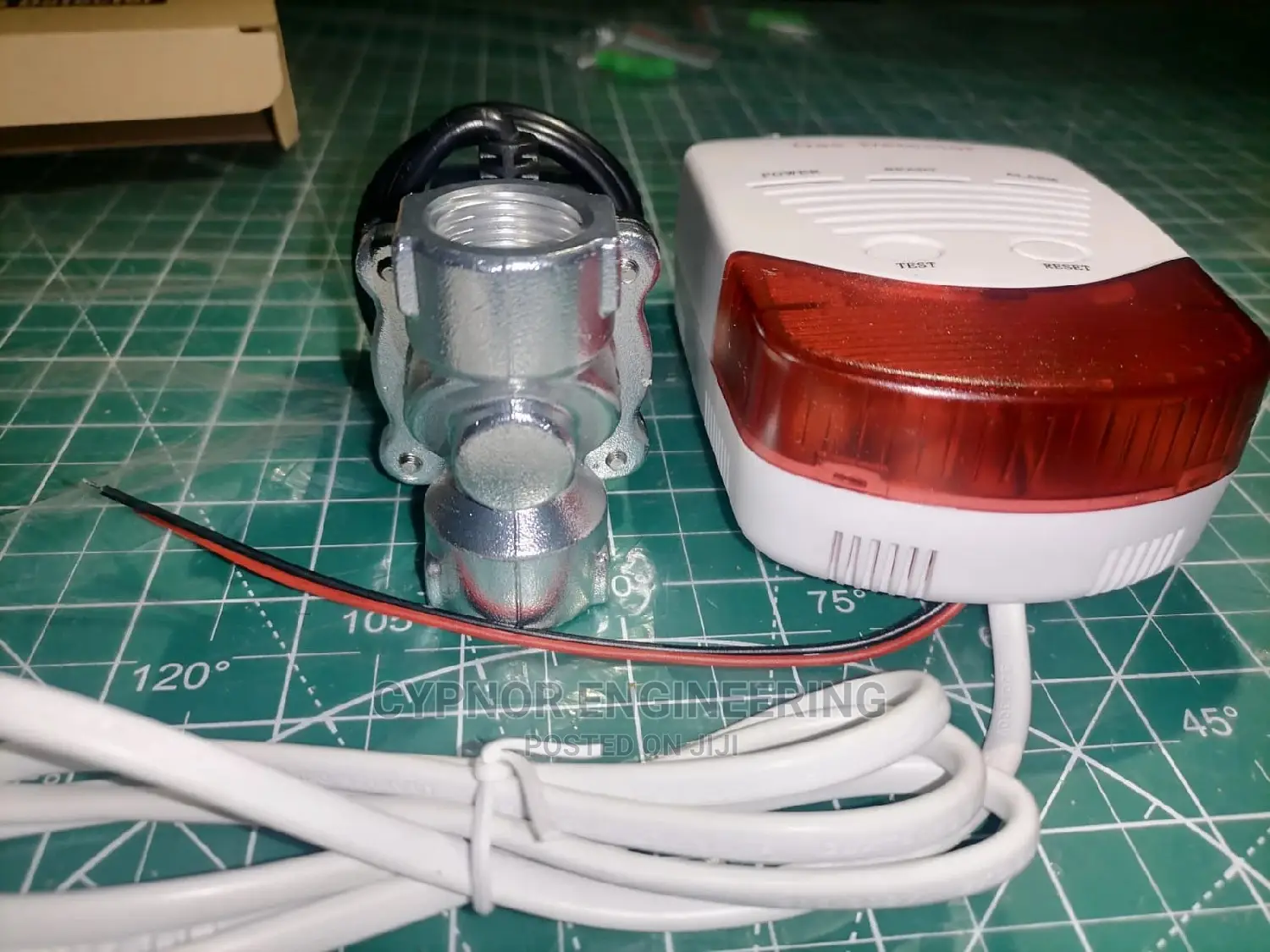 Gas Sensor and Solenoid Valve for Hotels