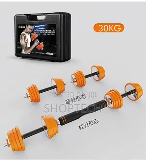 20kgs Kettle Dumbells With Barbell