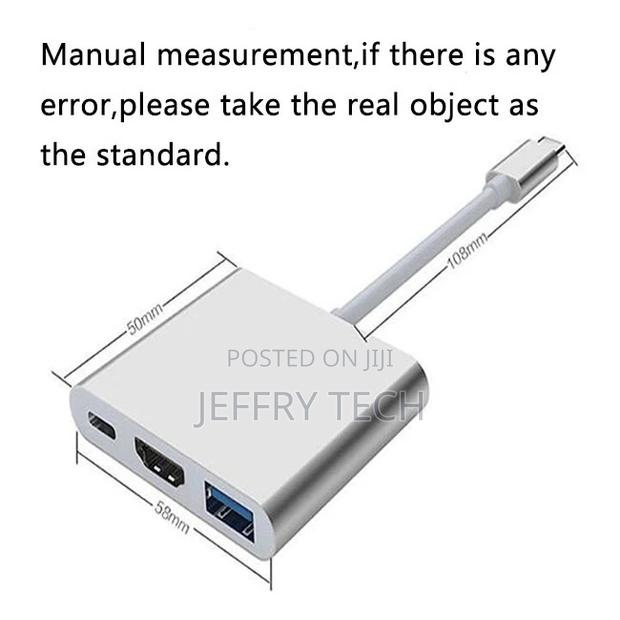 USB3.1 Type C to Hdtv Hdml USB 3.0 PD Charger Adapter Conver - thumbnail 3