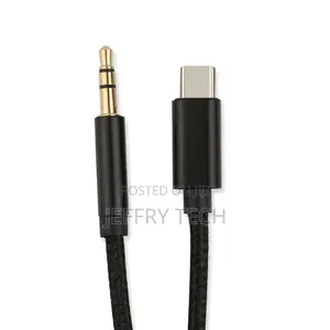 Type C to 3.5mm Jack Aux Cable Car Audio Adapter Headphone U