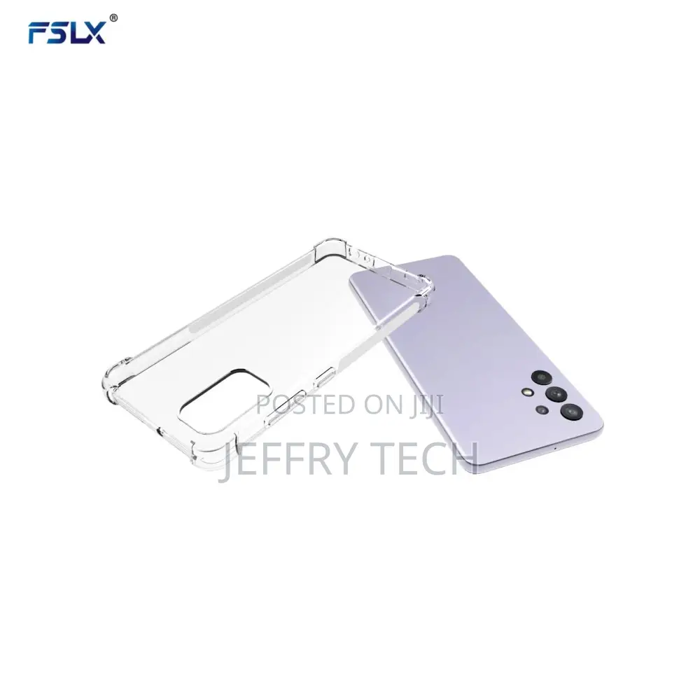 Silicone Clear Case for Samsung Galaxya32 Clear Back Phone C