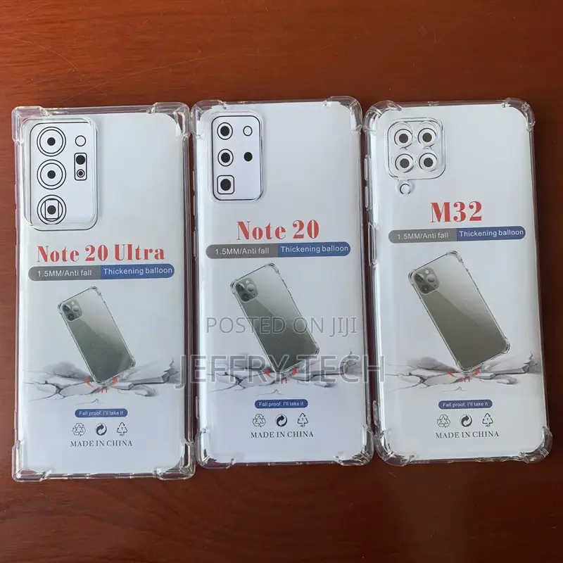 Clear Transparent Phone Cover for Samsung Galaxy S22 S21 S20