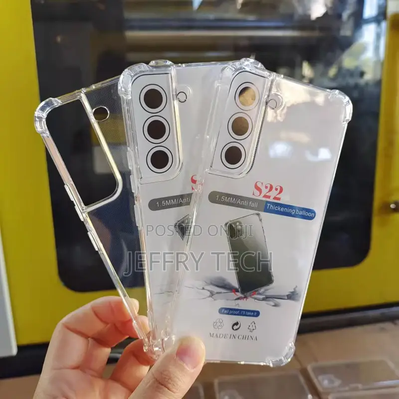 Clear Transparent Phone Cover for Samsung Galaxy S22 S21 S20
