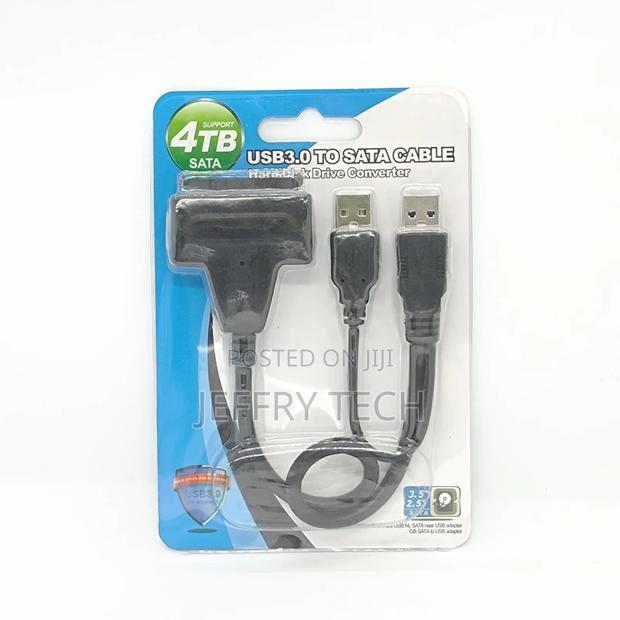 Sata to USB 3.0 Connector 2 USB Cable Data Transfer Converte - thumbnail 2