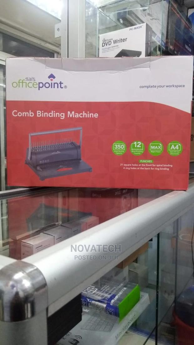 Officepoint Comb Binding Machine - main view