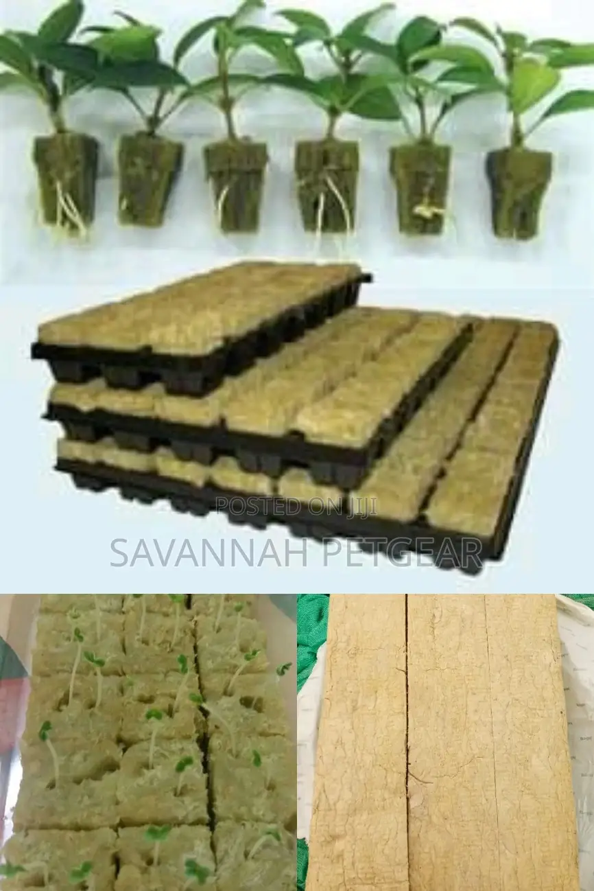 Rockwool For Hydroponic Farming Soilless Potting Medium