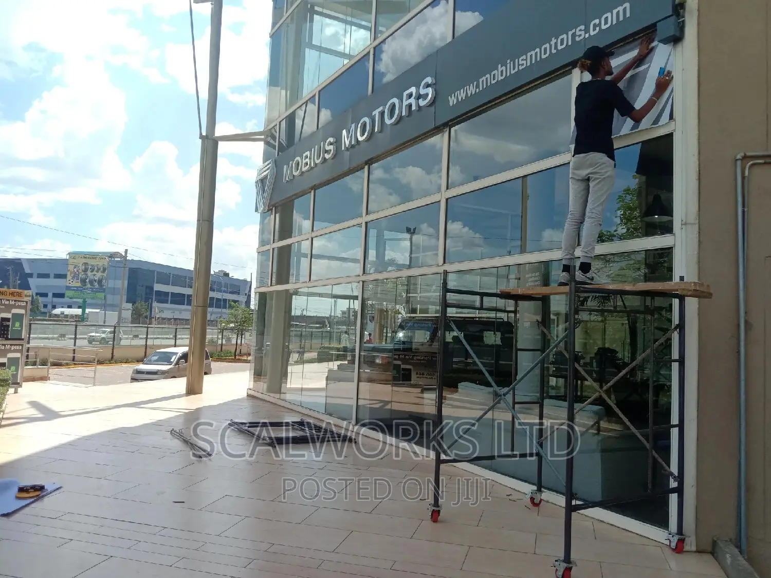 Scaffolds With Castor Wheels
