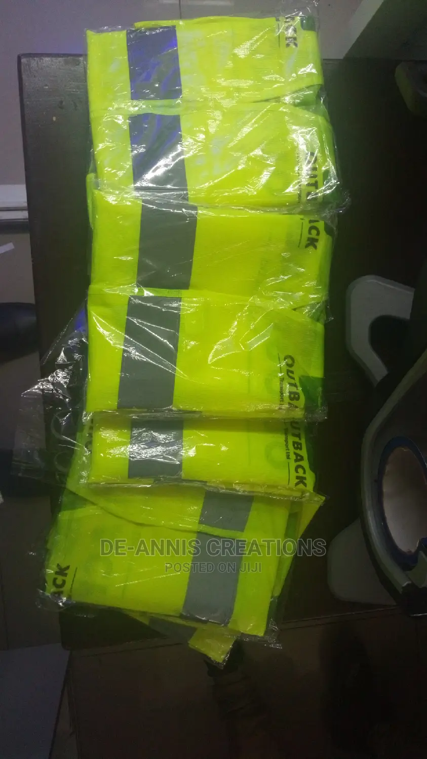 Branded Reflectors Yellow-Green