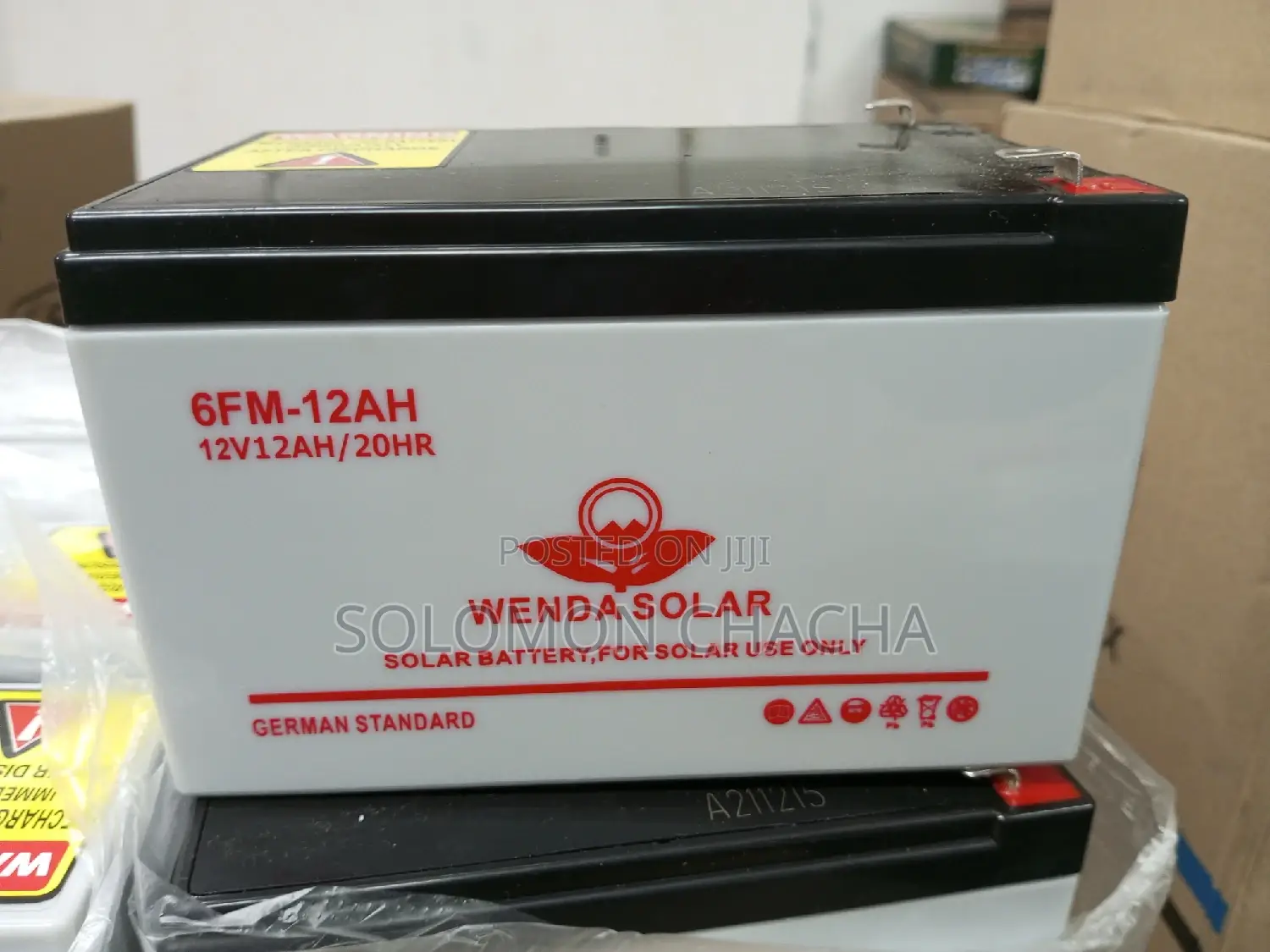 Wenda 12v/12ah Battery
