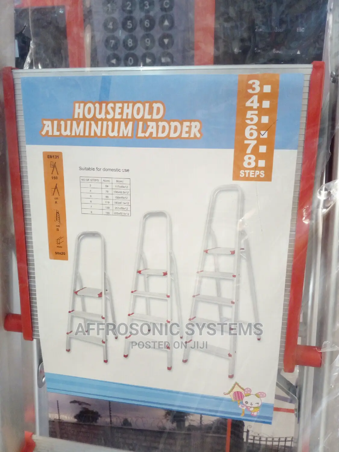 House Hold Alluminium Steps Ladder