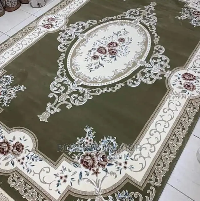 Green Persian Arabic Carpet