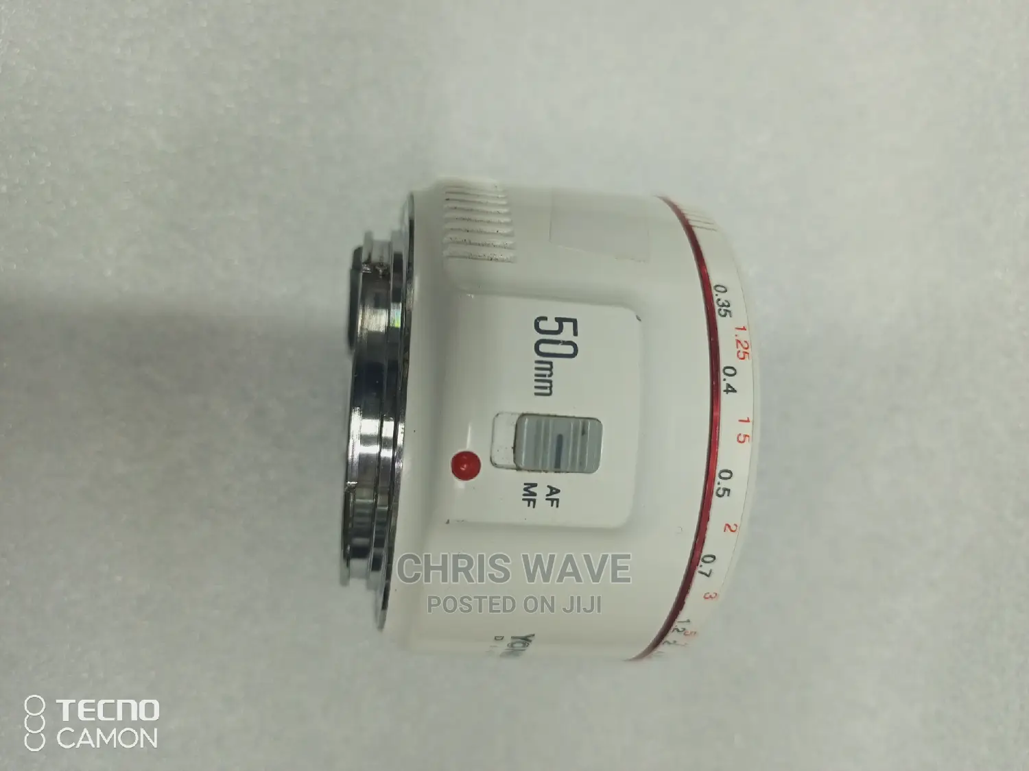 Canon 50mmf1.8 Yn Red Ring