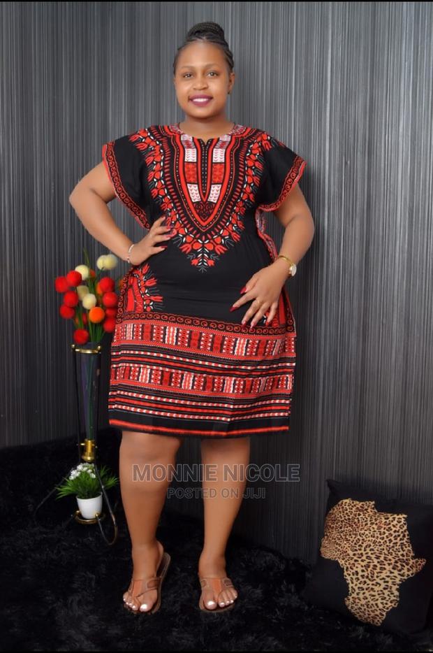Dashiki Free Size Dress - thumbnail 3