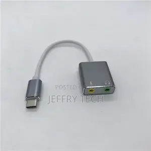 External Type C Interface Sound Card 7.1 Channel Audio Inte