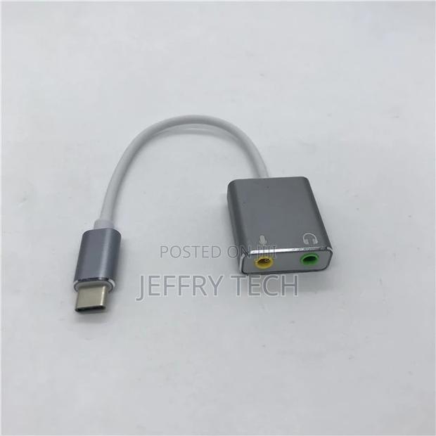 External Type C Interface Sound Card 7.1 Channel Audio Inte