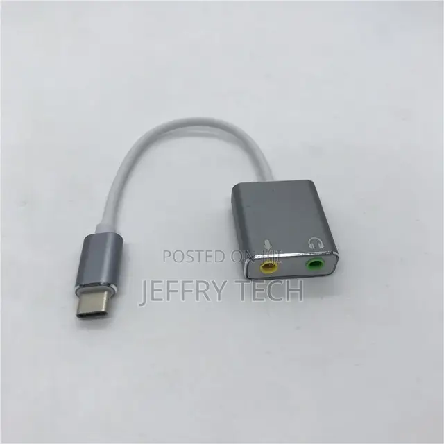 External Type C Interface Sound Card 7.1 Channel Audio Inte