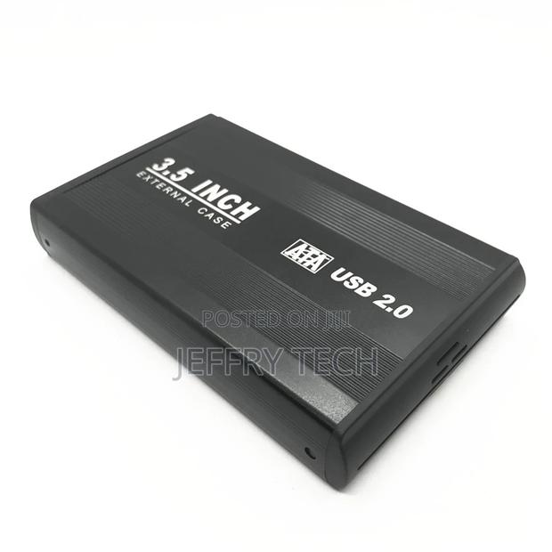 HDD 3.5 SATA Enclosure USB 2.0 3.5 Inch Hard Drive Case Exte - thumbnail 2