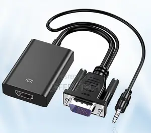 Quality Hot-Selling Aluminum Metal Shell VGA to HD-MI Adapte
