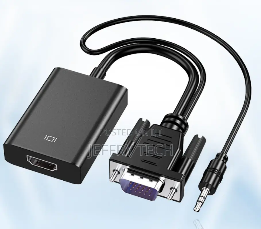 Quality Hot-Selling Aluminum Metal Shell VGA to HD-MI Adapte