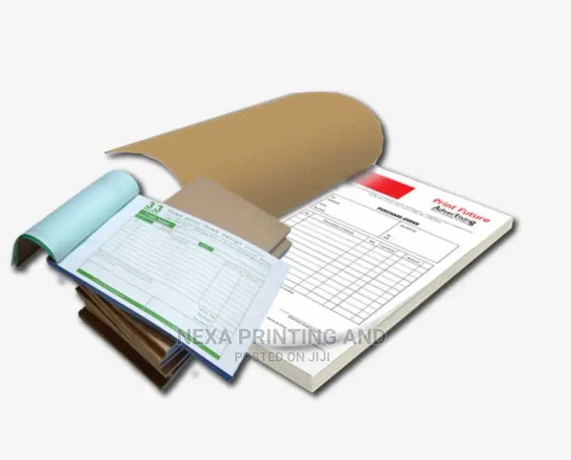 Invoice Books, Receipt Books and Delivery Notes Books
