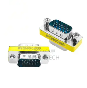 Mini VGA Adapter Converter VGA Male to VGA Male Connector