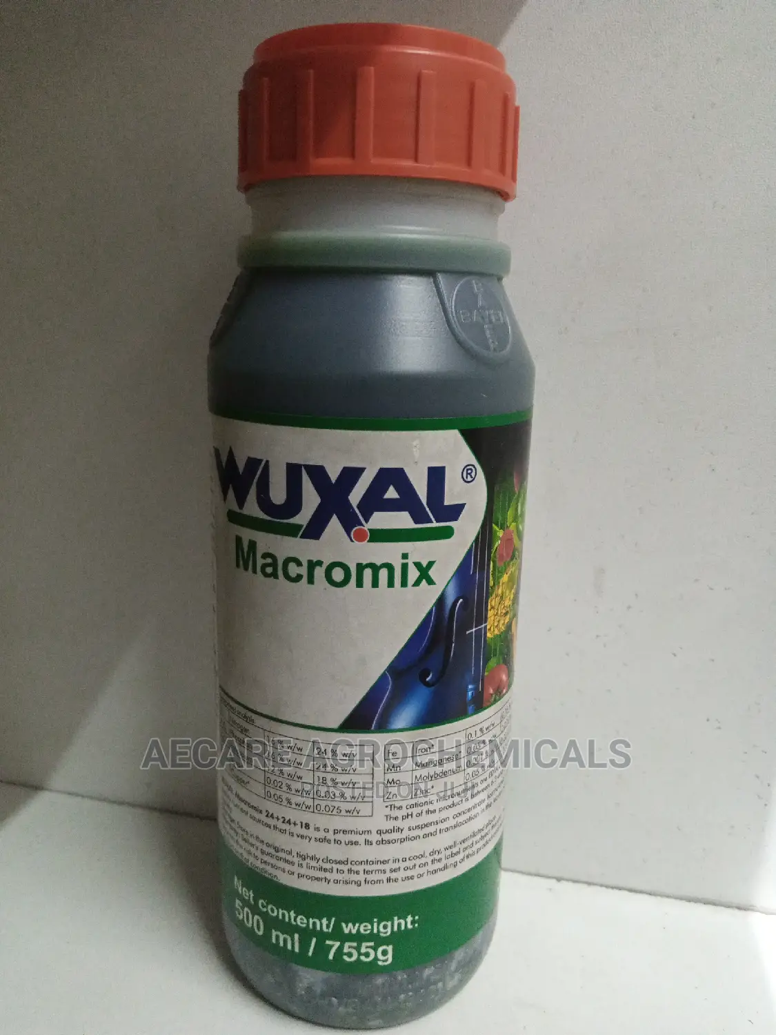 Wuxal Macromix Inorganic Foliar Fertilizer 500ml / 755 Grams