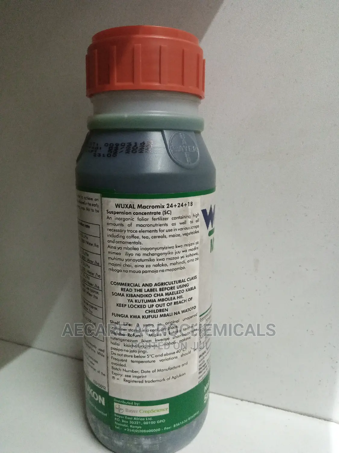 Wuxal Macromix Inorganic Foliar Fertilizer 500ml / 755 Grams