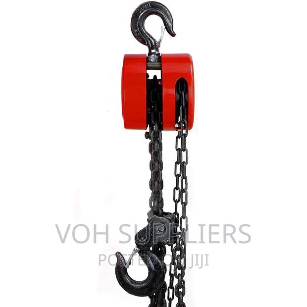 2tonne Chain Block/Manual Hoist With 2 Hooks, 2 Ton - main view