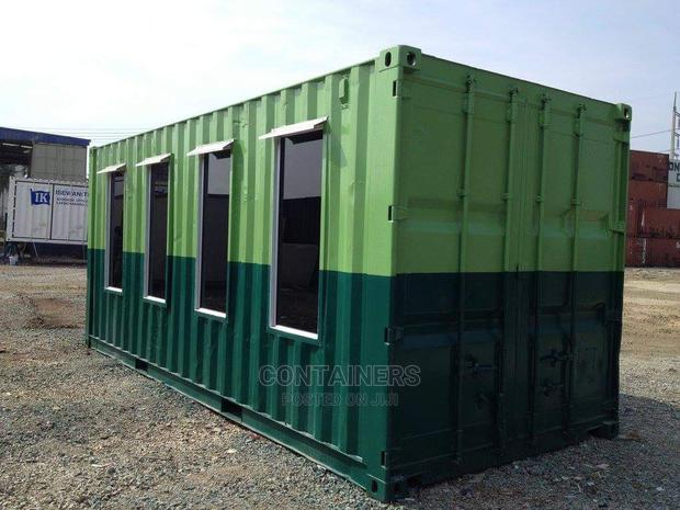 Container Office Fabrication - main view