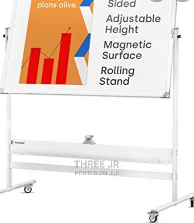Adjustable Stand, Magnetic Surface Whiteboard - main view