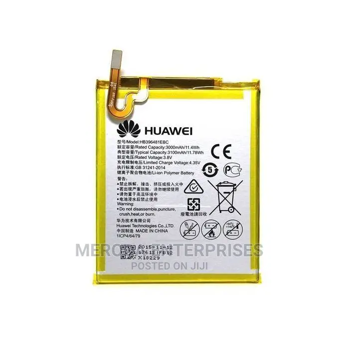 Huawei HB396481EBC Battery for Huawei Honor 6 LTE H60 3000ma