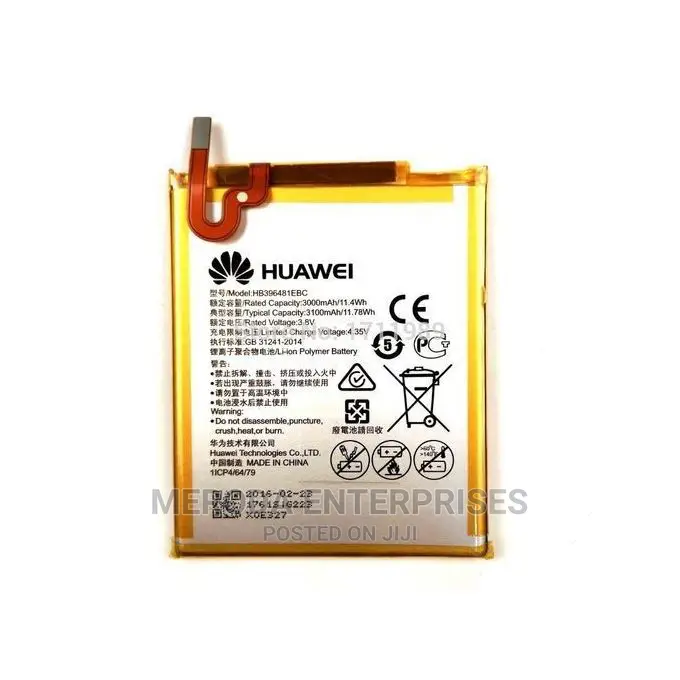 Huawei HB396481EBC Battery for Huawei Honor 6 LTE H60 3000ma