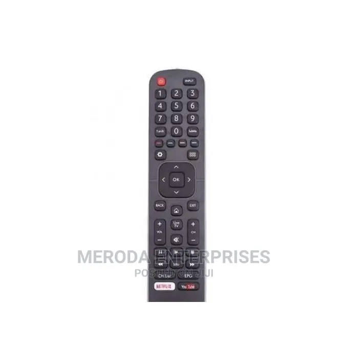 Hisense Smart TV Remote Control Replace for Hisense- Black